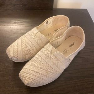 Toms with Lace Detail